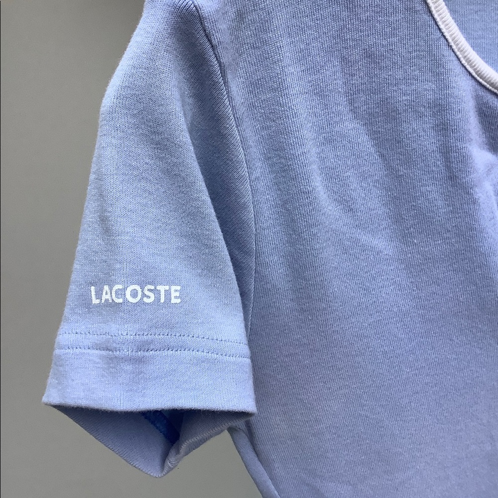 Vintage Lacoste Shirt with Ties - Picture 3 of 4
